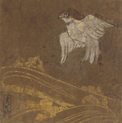 波と鳥 江戸時代・16世紀末～17世紀初頭 作： Hon