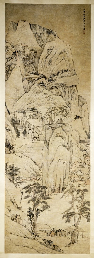 記念碑的な風景 作： Hongren Hongren
