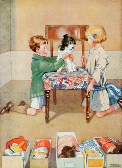 ジョセフィーヌの誕生日のイラスト (カラーリソ) 作： Honor Charlotte Appleton