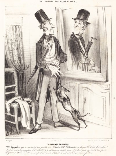 午前10時 作： Honoré Daumier