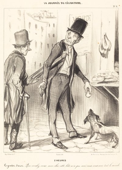 2時間 作： Honoré Daumier
