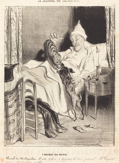 午前7時 作： Honoré Daumier