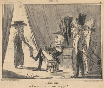 ブカレスト 作： Honoré Daumier