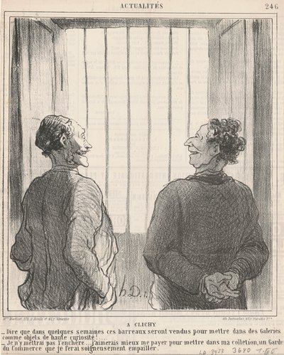 クリシー 作： Honoré Daumier