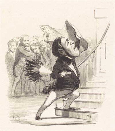 A.グラニエ・ド・カサニャック 作： Honoré Daumier