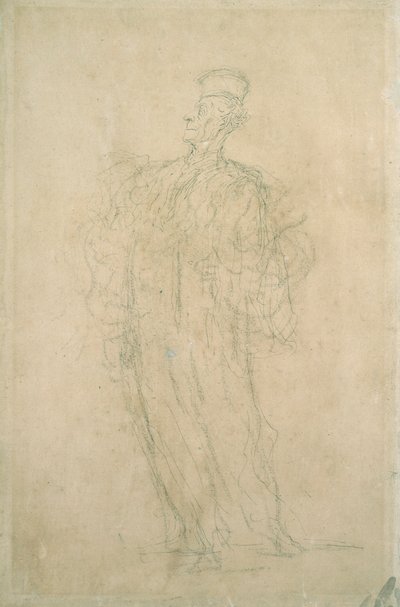 弁護士、歩く」1818年～1879年 作： Honoré Daumier