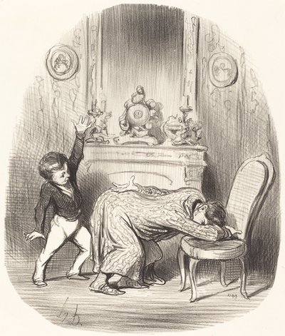 ヘンリー四世の頃 作： Honoré Daumier