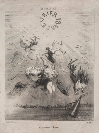 Actualities (No. 140): 新しいイカロス 作： Honoré Daumier