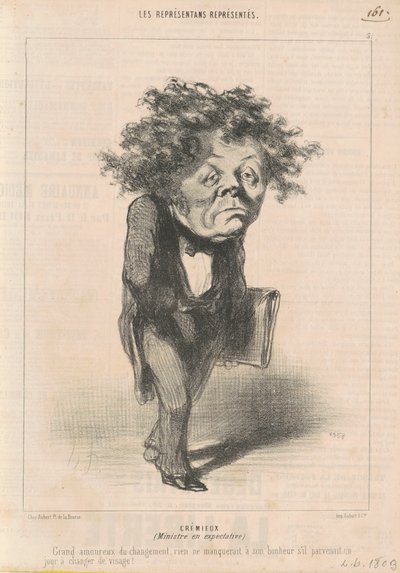 アドルフ・クレミュー 作： Honoré Daumier