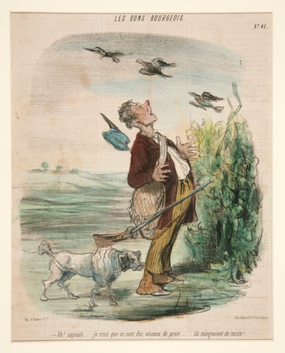 ああ！ あなたは知っていますか 作： Honoré Daumier