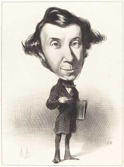 アレックス。 Ch。 アンリ・ド・トクヴィル 作： Honoré Daumier