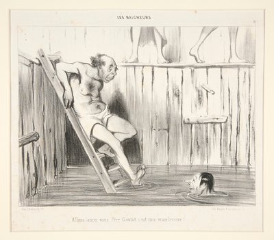 始めましょう ペレ・グート c 作： Honoré Daumier