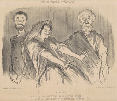 アタリア 作： Honoré Daumier