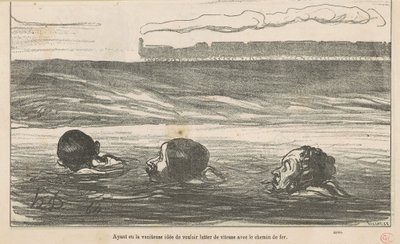 欲しいという無駄な考えを持っていた... 作： Honoré Daumier