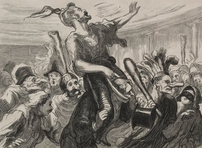 オペラ ボール: 炎よ永遠なれ 作： Honoré Daumier
