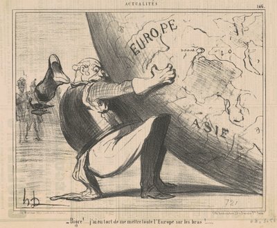 くそ！ ...私は自分自身を置くのが間違っていました... 作： Honoré Daumier