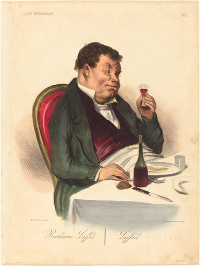 ボルドー・ラフィット 作： Honoré Daumier