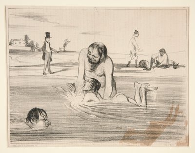 ハ 作： Honoré Daumier