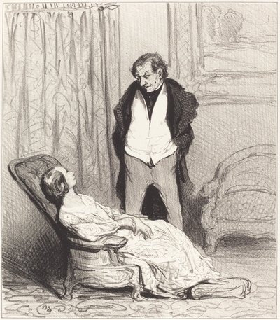 箱ニンジン 作： Honoré Daumier