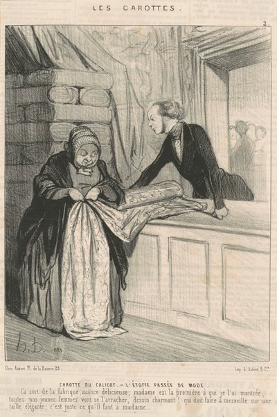 キャリコニンジン 作： Honoré Daumier