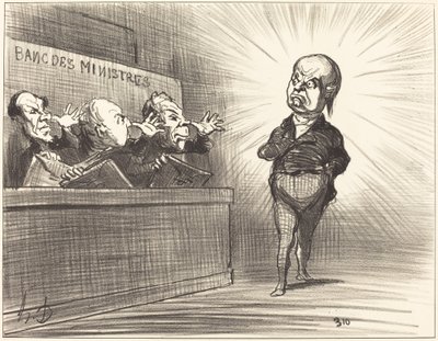 まだその時じゃない… 作： Honoré Daumier