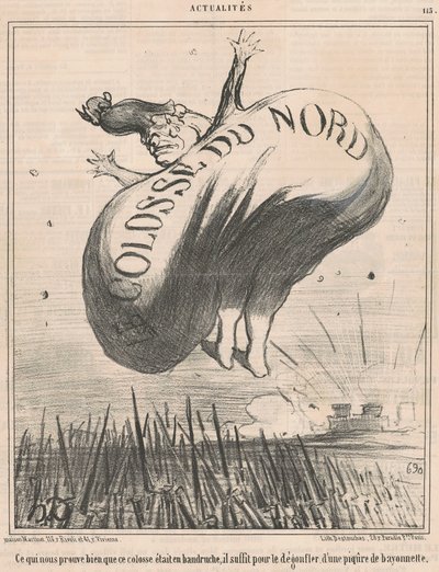 この巨像が... 作： Honoré Daumier