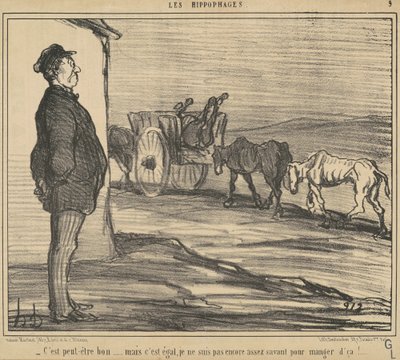 いいかも… 作： Honoré Daumier