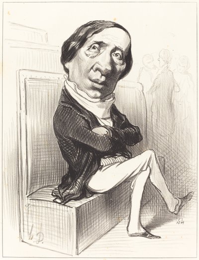 シャルル・デュパン 作： Honoré Daumier