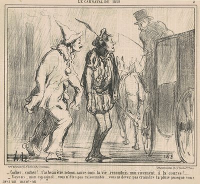 ティック、ティック！ ... 作： Honoré Daumier
