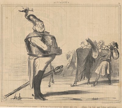 どうやって、彼らは私のお金を取り上げます... 作： Honoré Daumier