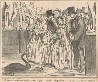 間違いなく、今年は何を得る... 作： Honoré Daumier