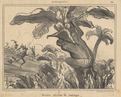 スロウクの最後の標高 作： Honoré Daumier