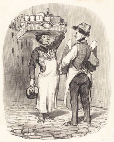 ビジネスマネージャー 作： Honoré Daumier