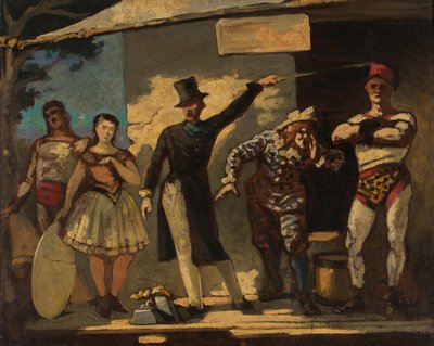 ジャグラー 作： Honoré Daumier