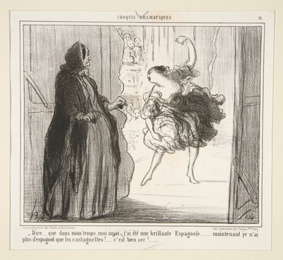ひどい 作： Honoré Daumier