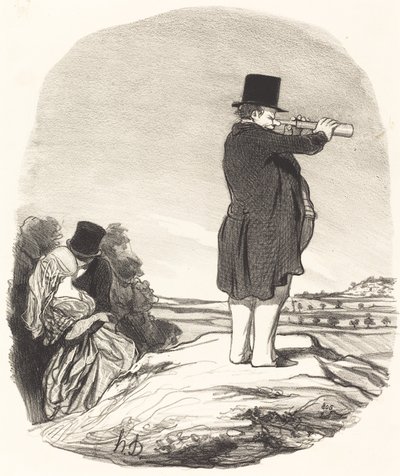 私の妻を言う.私は何も表示されません ！ 作： Honoré Daumier