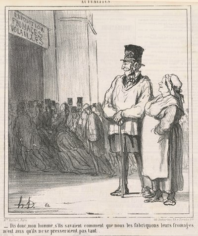 彼らが知っていれば... 作： Honoré Daumier