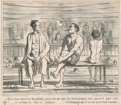 ねえ、ムッシュ・ボーフメ... 作： Honoré Daumier