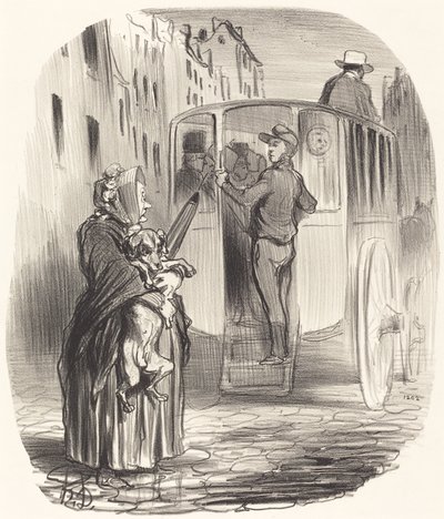 すみません、市民...私は犬を飼っていません... 作： Honoré Daumier