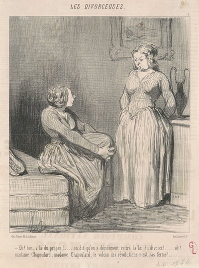 おい！ ベン、きれいだ！ ... ある人は言う... 作： Honoré Daumier