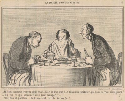 おい！ さて、どうやってそれを見つけますか？ 作： Honoré Daumier