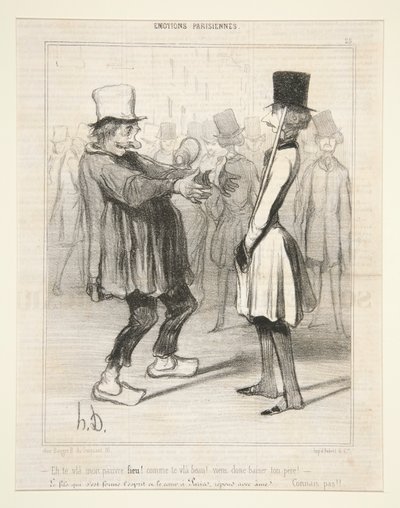 ええ、彼らは 作： Honoré Daumier