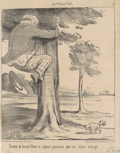 ドクター・ヴェロンの感情... 作： Honoré Daumier