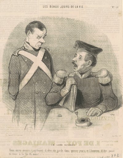 国保で 作： Honoré Daumier