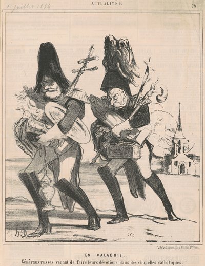 ワラキアでは 作： Honoré Daumier