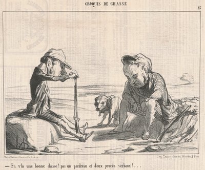 これでいい狩りだ！ ... 作： Honoré Daumier