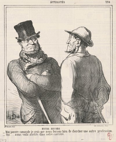 思い出の間 作： Honoré Daumier