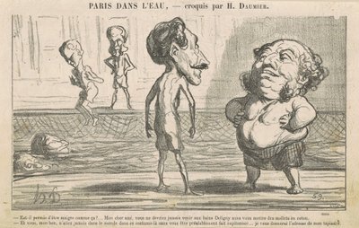 そんな痩せていいのか！ ... 作： Honoré Daumier