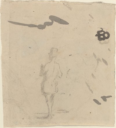 男の姿 作： Honoré Daumier