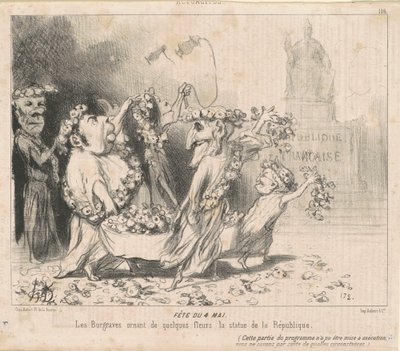 5月4日 作： Honoré Daumier